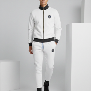 Ensemble de survêtement Parisium Blanc Made in France