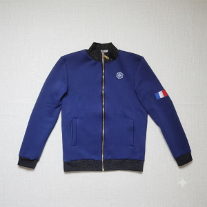 Hoodie survêtement Parisium bleu royal Made in France