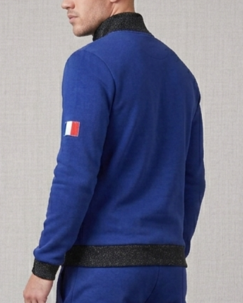 Hoodie survêtement Parisium bleu royal Made in France – Image 3
